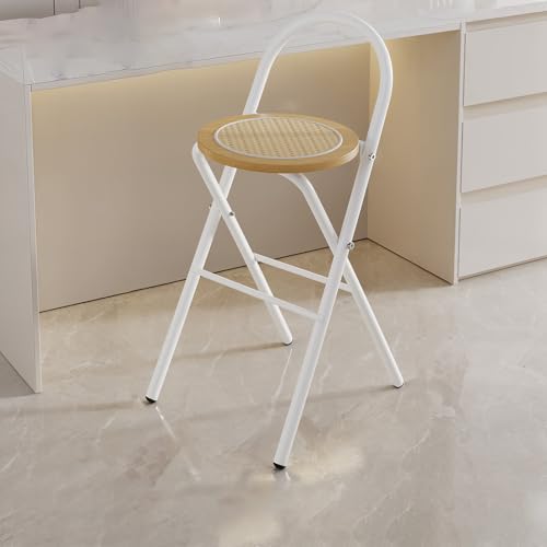 Stoolzfaid Taburete Alti Plegable,Taburetes Plegables para Mostrador Bar,Taburete De Bar Plegable Silla,CóModa,Antideslizante,Ahorra Espacio,para Cocina,Bar Y Eventos(Carga máxima 90 kg)