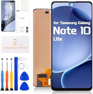 for Samsung Galaxy Note 10 Lite Screen Replacement, LCD Display for Samsung Galaxy Note 10 Lite N770F 6.7" Touch Screen Digitizer Glass Full Assembly with Repair Tools