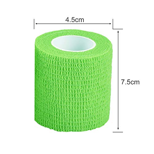 Jalan Zelfklevende bandage, fixeerband, dierenverband, elastische stretchband voor pols, verstuikingen en zwellingen, verschillende kleuren - Afbeelding 7