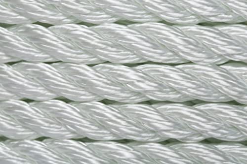 Expert Predator Unisex's Tortiglia Nylon 210/6 1lb White Twisted Rope - Image 3