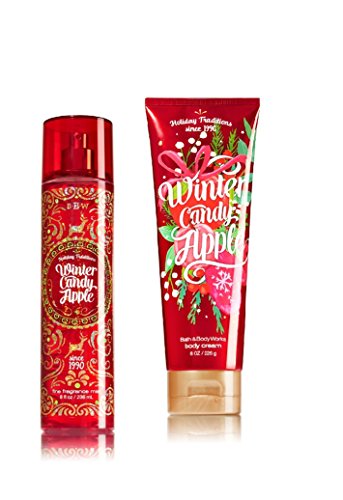 Bath & Body Works ~ Signature Collection ~ Winter Candy Apple ~ Winter 2016 ~ Gift Set ~ Fine Fragrance Mist & Ultra Shea Body Cream