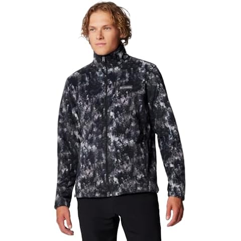 Columbia Men's Printed Fleece Jacket, Steens Mountain Cover