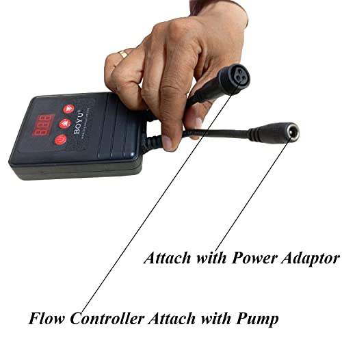 Jainsons Pet Products BOYU TJB-6000S 65W Pond Pump with Flow Control Remote for Aquariums, Ponds, Fountains & Hydroponics