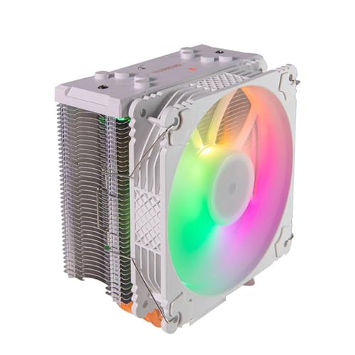 Ventilateur CPU anti surchauffe ARGB 4 caloducs pour PC silencieux