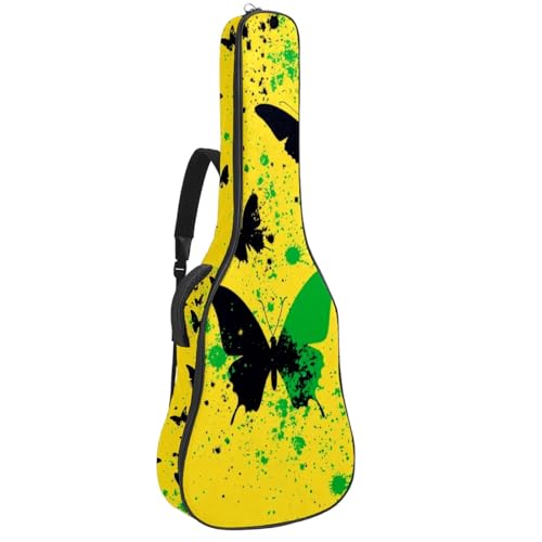 Housse guitare 109 cm imperméable avec double poche et sangle dos