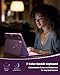 typecase Folio Keyboard Case for iPad 10th Gen 10.9 inch (2022) and iPad 11th (A16, 2025), Magnetic Wireless Detachable Keyboard, 7-Color Backlight, Thin & Light, Pencil Holder – Purple Glitter
