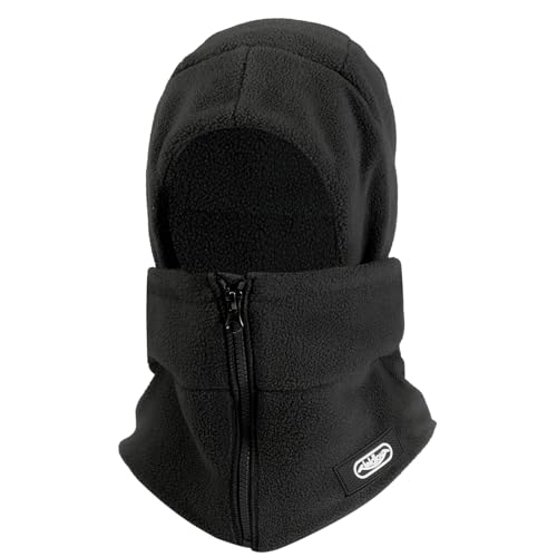Cagoule d'hiver thermique et balaclava de ski cagoule polaire respirante pour le vélo et la moto