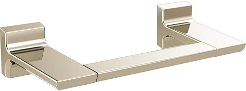 Miniatura 7 de DELTA FAUCET 79908-KS - Toallero de mano pivotal montado en la pared de 8 pulgadas en acero inoxidable negro