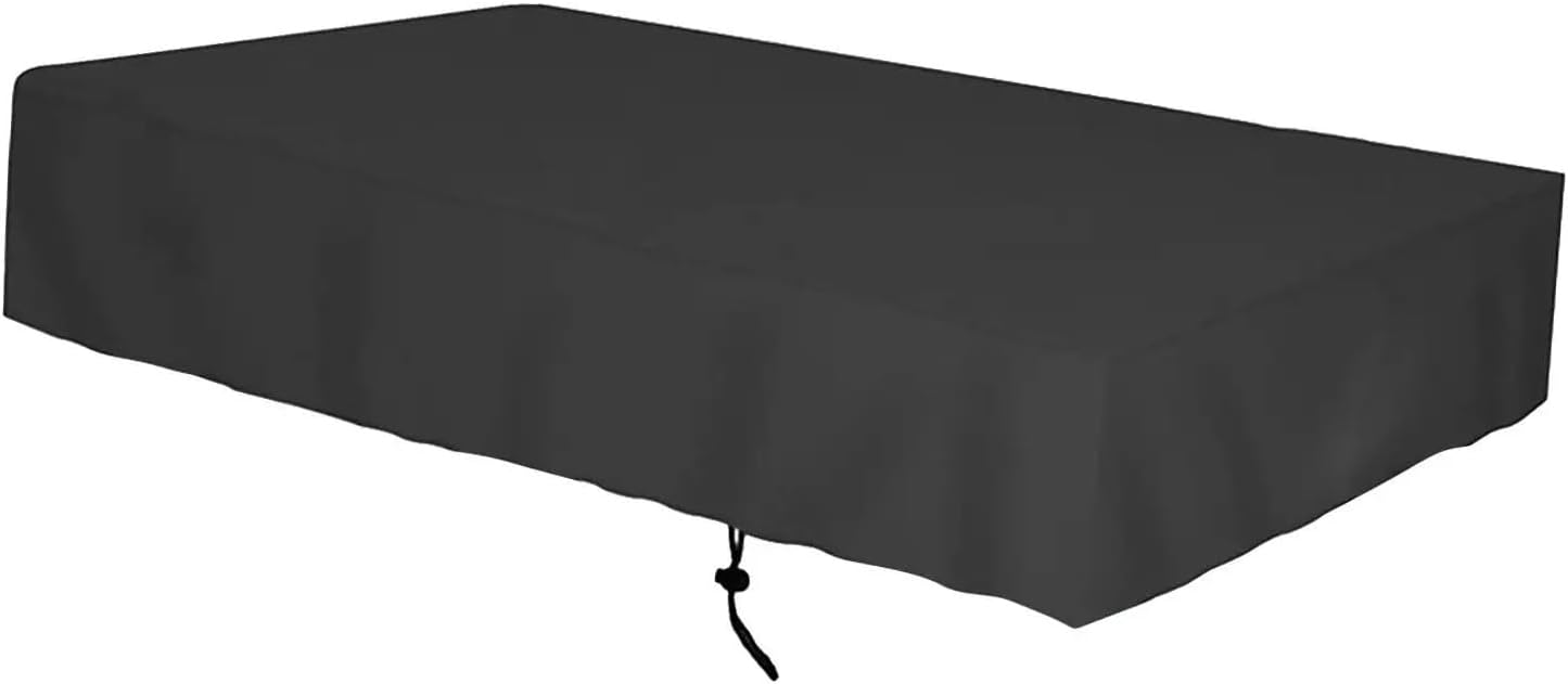 Pool Table Cover 1pc Billiard Pool Table Cover Tennis Rainproof Water Resistant(254cmx140cmx20cm)