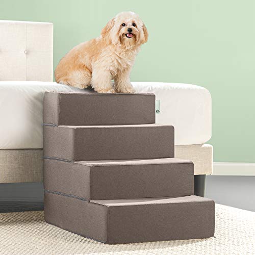 Zinus Easy Pet Stairs / Pet Ramp / Pet Ladder, X-Large, S