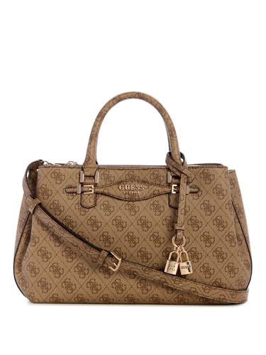 GUESS Katya Girlfriend Satchel, Logotipo latte, One Size
