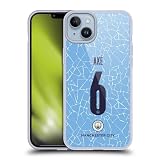Head Case Designs Officially Licensed Manchester City Man City FC Nathan Aké 2020/21 Players Home Kit Group 1 Gel Case [Military Grade] Compatible with Apple iPhone 14 Plus & Compatible with MagSafe