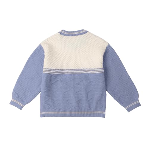 Image of Bold N Elegant Kid's Full Sleeve 3D Cute Puppy Plush Toy Brooch Cartoon Warm Woolen Winter Holiday Party Pullover Sweater Cardigan for Boys & Girls