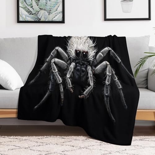 Couverture motif d'araignée grand format pour protéger et réchauffer - 3