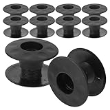 CORHAD 16 Stück Tischfußballteile Bushing Plastic Kickertisch Zubehör Tischfußballmaschine Teile Black