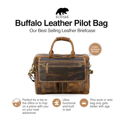 Buffalo Leather Pilot Bag2