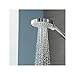 hansgrohe Croma Select S Low Flow 4-inch Handheld Shower Head Modern 3 SoftRain, IntenseRain, Pulsating Massage 04724400