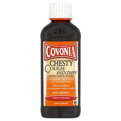 Covonia Chesty Cough Mixture Mentholated 150ml - Pack of 6
