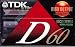 TDK D60 60-Minute Cassettes: 5-Pack