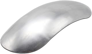 Universal Unpainted Silver Motorcycle Aluminum Short Front Mudguard Fender Mud Guard Custom For Harley Chopper Bobber Touring