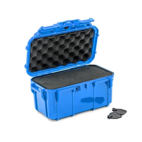 Seahorse 58 Portable Waterproof Dry Box Protective Case with Accuform Foam - Travel Safe/Mil Spec / IP67 Waterproof/USA Made - for Cameras, Ammunition, Rifle Ammo, Smell Proof