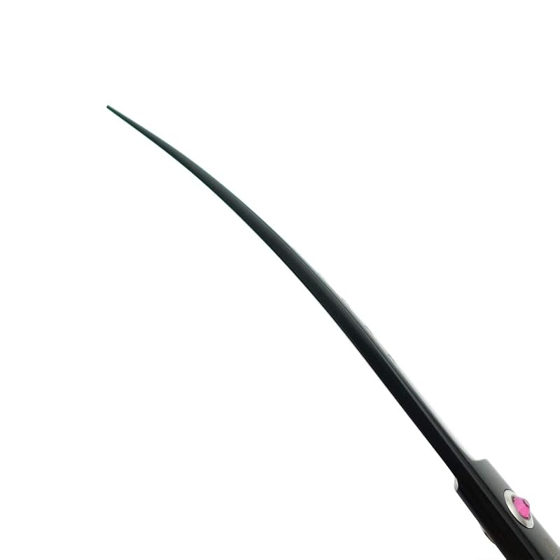 Tesoura curva profissional para tosa de cães em aço inoxidável Smithking 20,32 cm