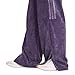 Adidas Women's House of Tiro Velour Open Hem Pants, Aurora Plum, X-Large