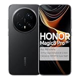 HONOR Magic8 Pro Smartphone 5G, Cámara 200MP AI Super Noche Teleobjetivo, Pantalla 6,71 Pulgadas FHD Confort Visual, IP69K, Batería 6270 mAh, 12+512 GB, Dual SIM, NFC (Negro)
