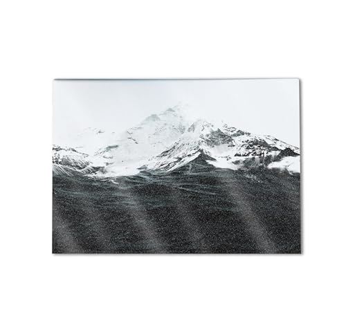 Image of Glossy Glitter Gaming Skin Compatible with HP Envy x360 16 inch (2023) - Mountain Waves - Premium 3M Vinyl Protective Wrap Decal Cover - Easy to Apply | Crafted in The USA by MightySkins