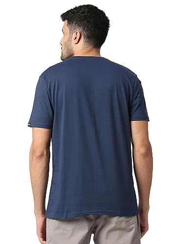 Image of Wear Your Opinion Men's S to 5XL Premium Combed Cotton Printed Half Sleeve T-Shirt (Design : Nahi Sudhrengey,Navy,Medium)