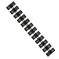 Morsettiera Elettrica 12 Vie 3A-60A – Blocco Connettore A Striscia Bianco – Electricalsone