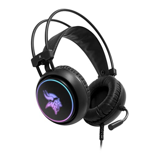 SOAR NFL Wired Gaming Headset, Minnesota Vikings