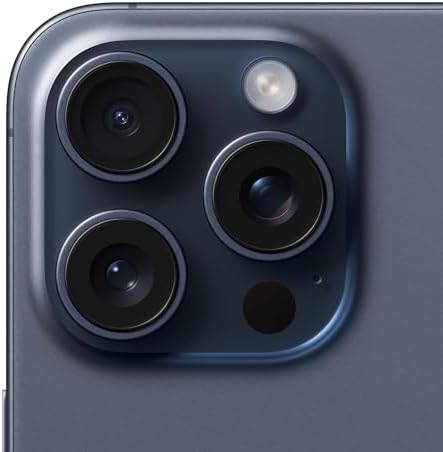 Apple iPhone 15 Pro Max, 256GB, Blue Titanium - Unlocked (Renewed) - 1