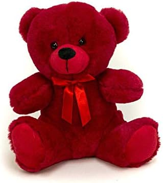 Grandma Smiley's Plush Best Friends 9" Super Color Teddy Bears (Red)