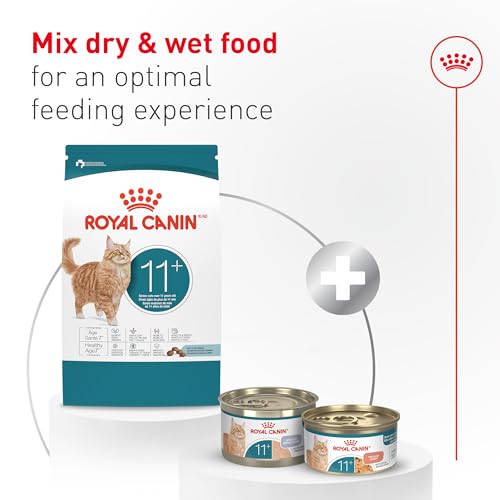 ROYAL CANIN Feline Health Nutrition Aging 11+ Dry Cat Food for Seniors, Kibble Rich in Energy for Cats Over 11 Years, Supports Optimal Health & Vitality, 6 lb Bag - image 9