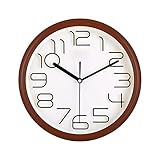 FYZLOIPU Orologi Soggiorno Orologio Da Parete Design Moderno Semplice Silenzioso Orologio Da Tasca Camera Da Letto Orologi Pared Home Decor Orologio Da Parete Decorativo,