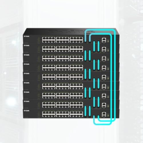 Image of D-Link DGS-1530-28P Stackable Smart Switch 24 Ports 1G PoE+, Power Budget 370W + 4 Ports 10G SFP+ for uplink, 6kV Surge Protection on ethernet Ports, QoS, Enterprise Security, RPS Support