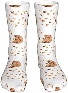 883 Compression Socks Cookie Calf Socks Comfort Athletic Socks Non Slip Crew Socks For Hiking Trekking Jogging 40cm