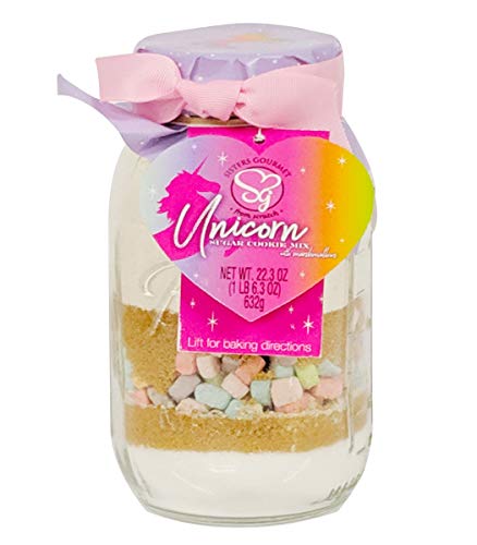 Unicorn Sugar Cookie Mix - Sisters Gourmet - 22.3 oz Baking Kit in