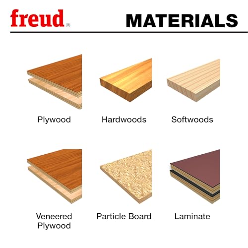 Freud Thin Kerf Ultimate Plywood & Melamine Saw Blade with Premium Tico Hi-Density Carbide Crosscutting Blend for Maximum Performance - 10" Diameter, 80 Teeth - LU79R010