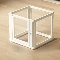 Amazon.co.jp: ペットサークル 猫・犬用 うさぎ 透明 脱走防止 自由に