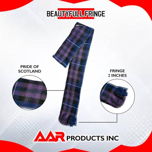 Image of AAR Womens Tartan Clan Sashes Ladies Brooch Scottish Highland - 90 x 10.5 Inches
