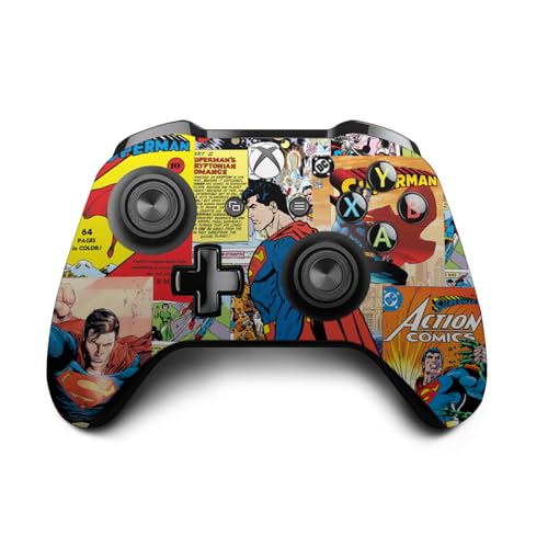 Xbox One S habillage vinyle Superman DC Comics haute définition
