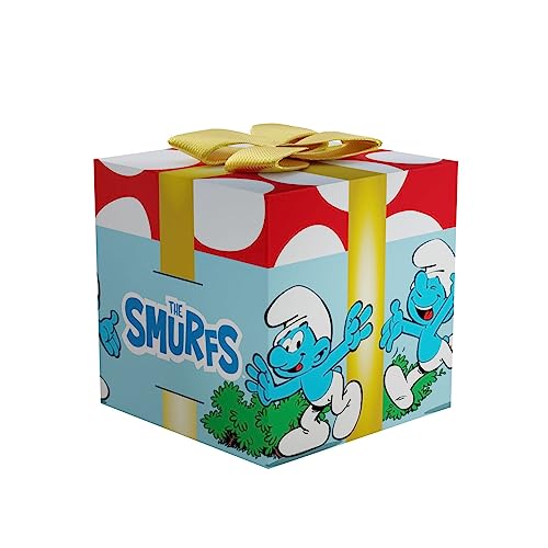 CRAZYBOXER The Smurfs Lazy Smurf Men's Boxer Briefs and Socks (Creative Packaging)4