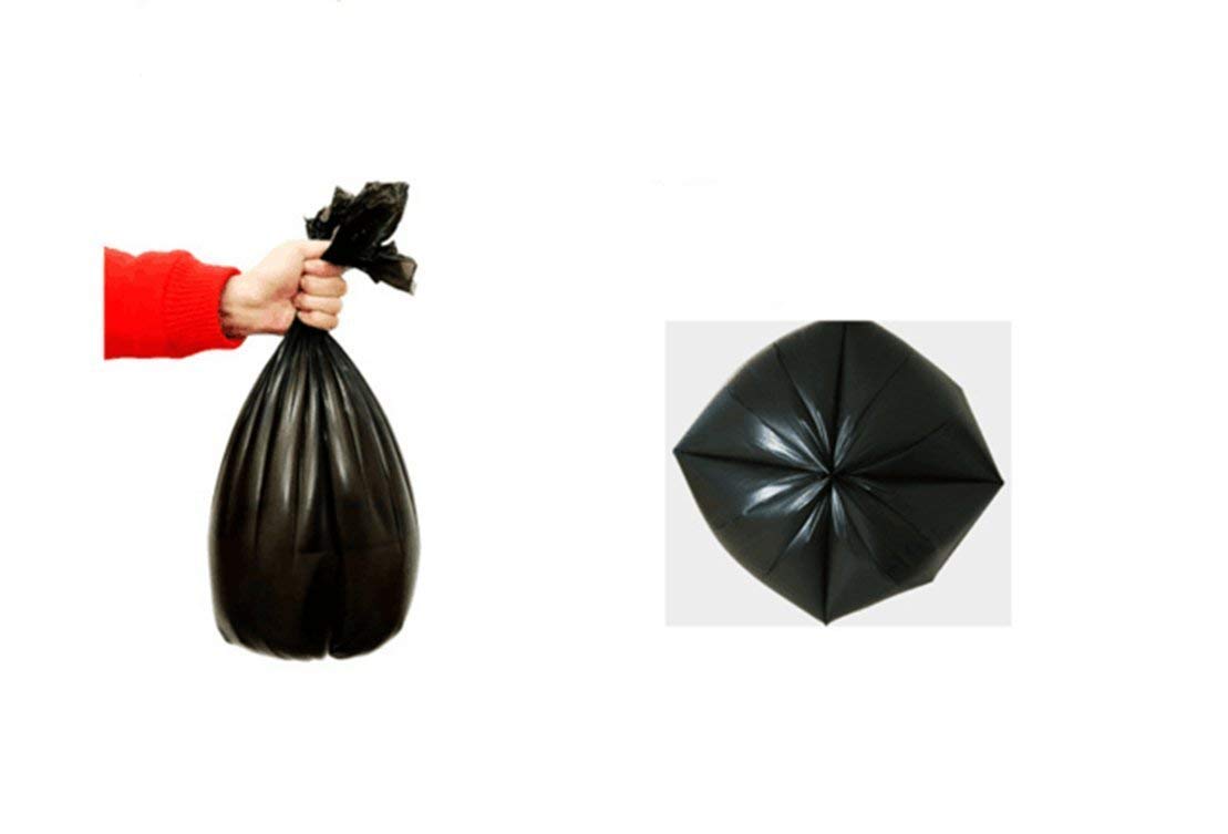 Bolsas de Basura con cordón para Cocina, de 6 a 4 litros, 90 Unidades, Color Negro