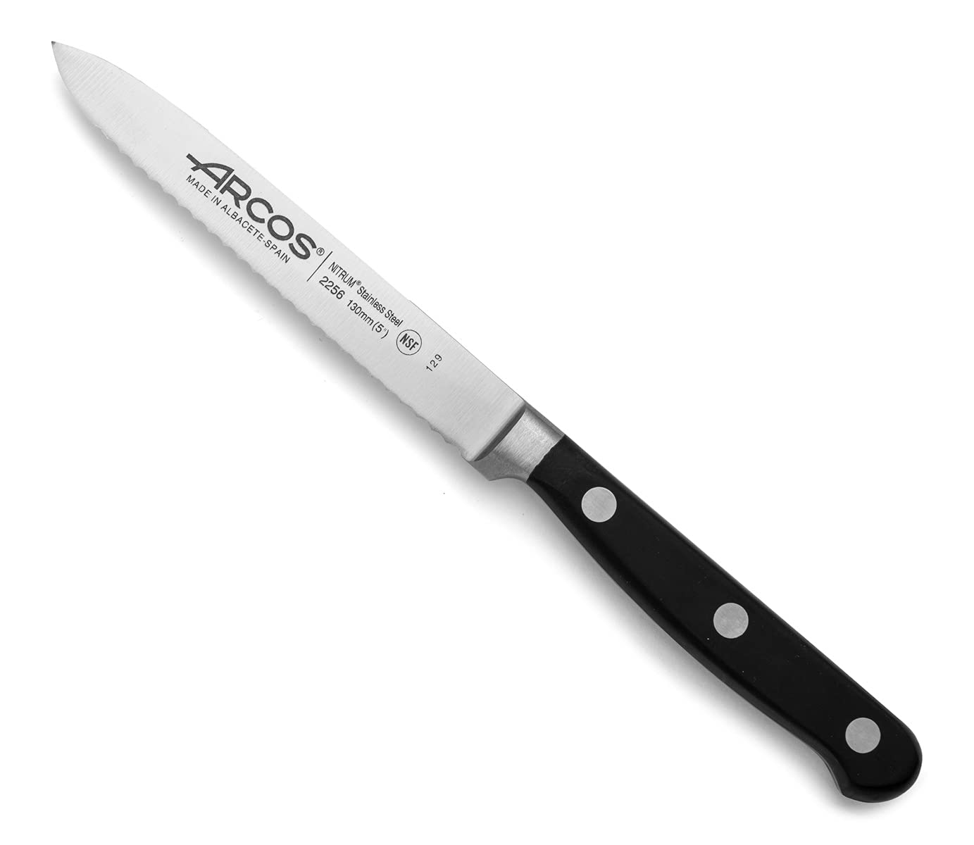 Opera Tomato Knife - Kleines Messer Mit Wellenschliff Zum Schneiden Oder Würfeln Von Tomaten