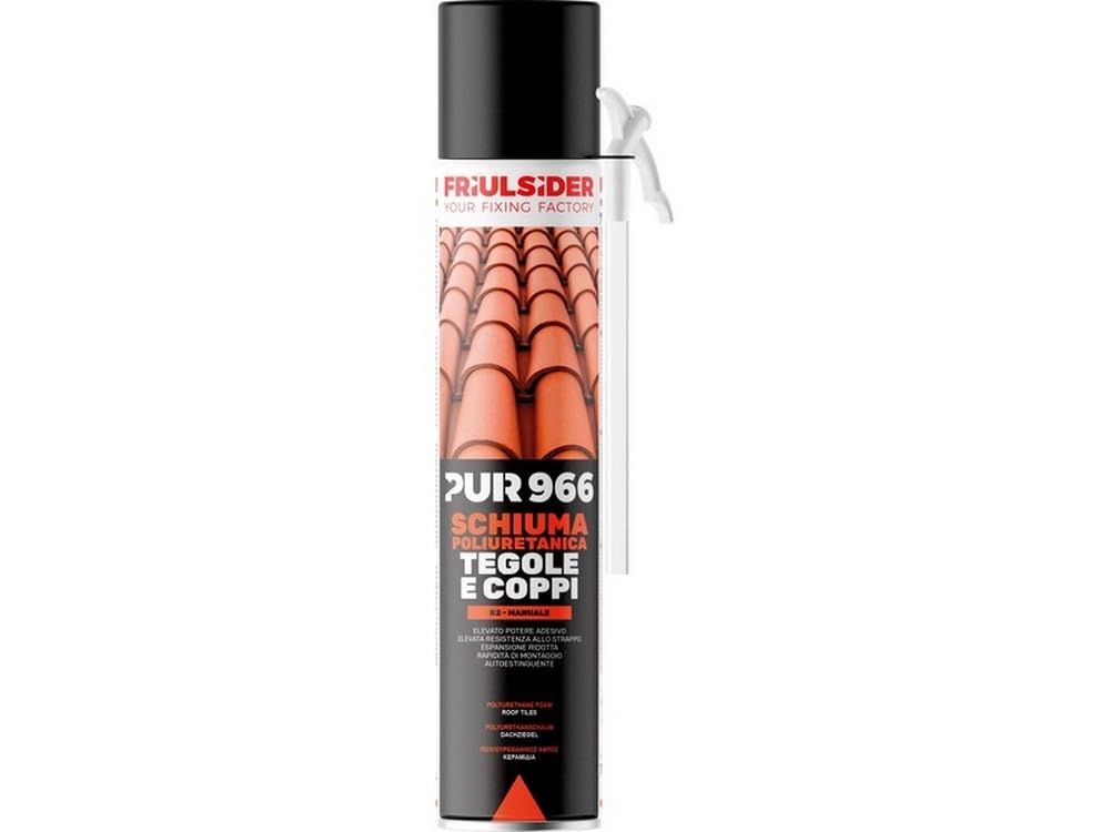 12PZ SCHIUMA POLIURETANICA PUR 966 TEGOLE E COPPI MANUALE ml. 750
