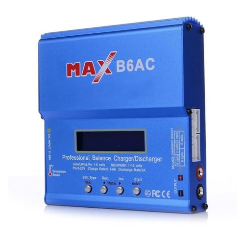 Chargeur Lipo B6AC 80W 6A équilibreur de batterie RC numérique pour modélisme