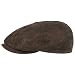 Produktbild Stetson Hatteras Pigskin Flatcap Herren - Schirmmütze aus Leder - Schiebermütze mit Innenfutter - Mütze - Herrencap Sommer/Winter - Ballonmütze braun S (54-55 cm)