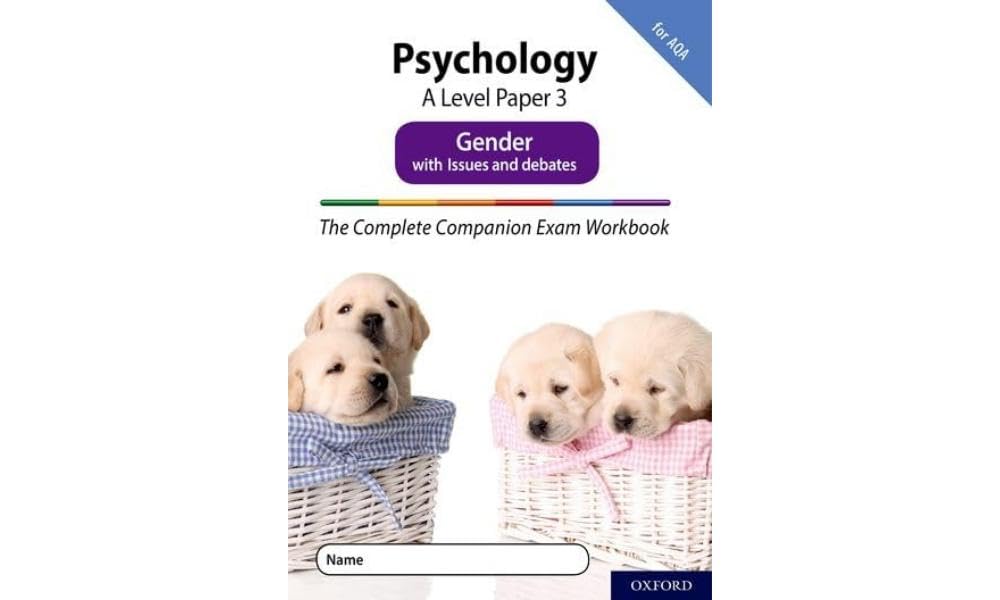 The Complete Companions Fourth Edition: 16-18: AQA Psychology A Level Paper 3 Exam Workbook: Gender: Get Revision with Results